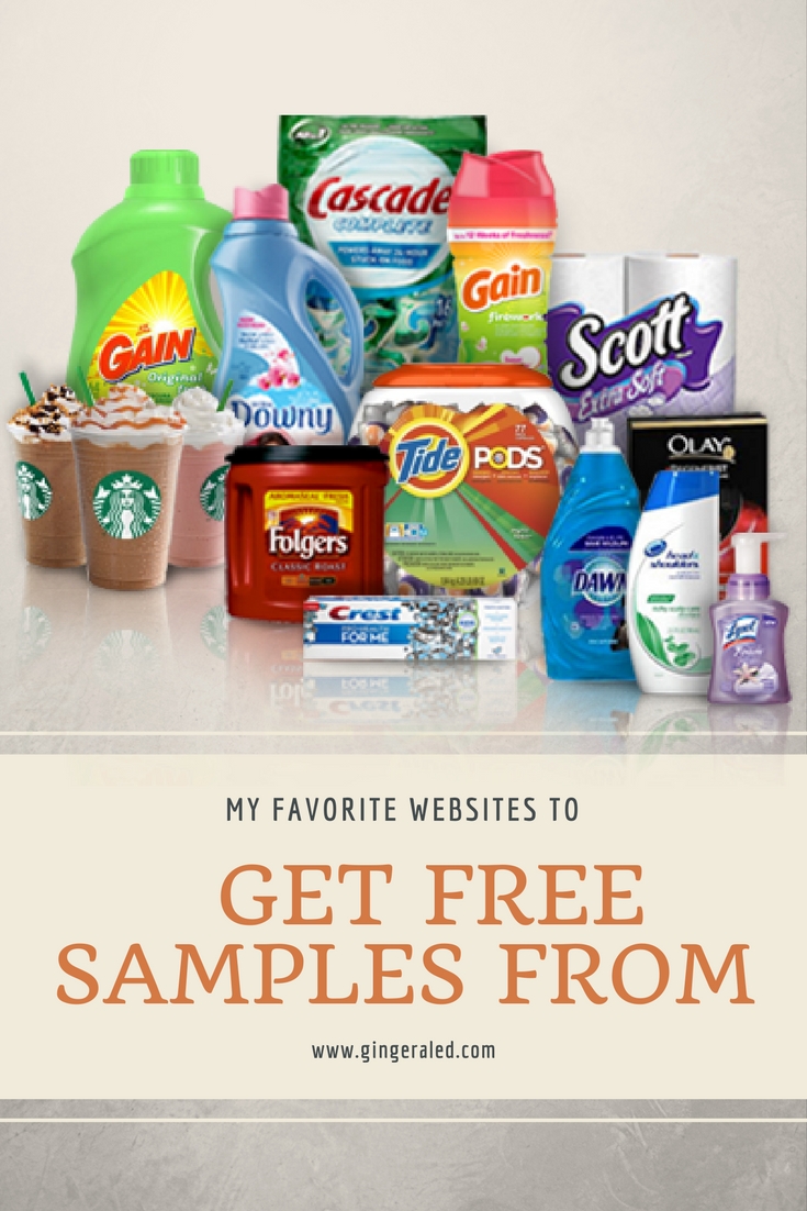 My Favorite Websites to Get Free Samples From