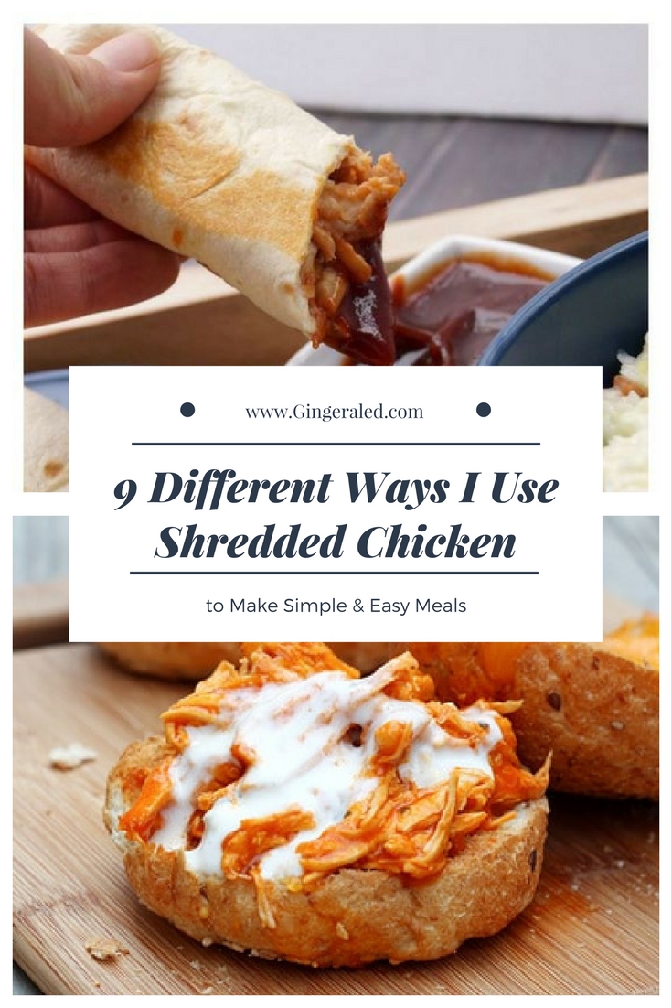 easiest way to make shredded chicken